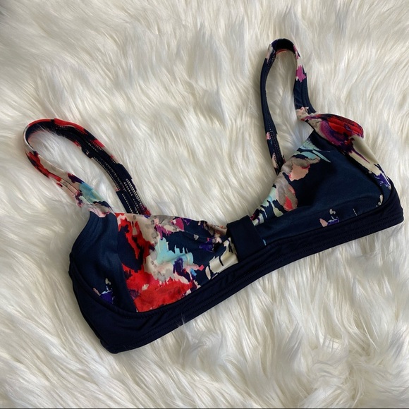 Kate Spade | (S) Watercolour Bowtie Bikini Top - Picture 1 of 6